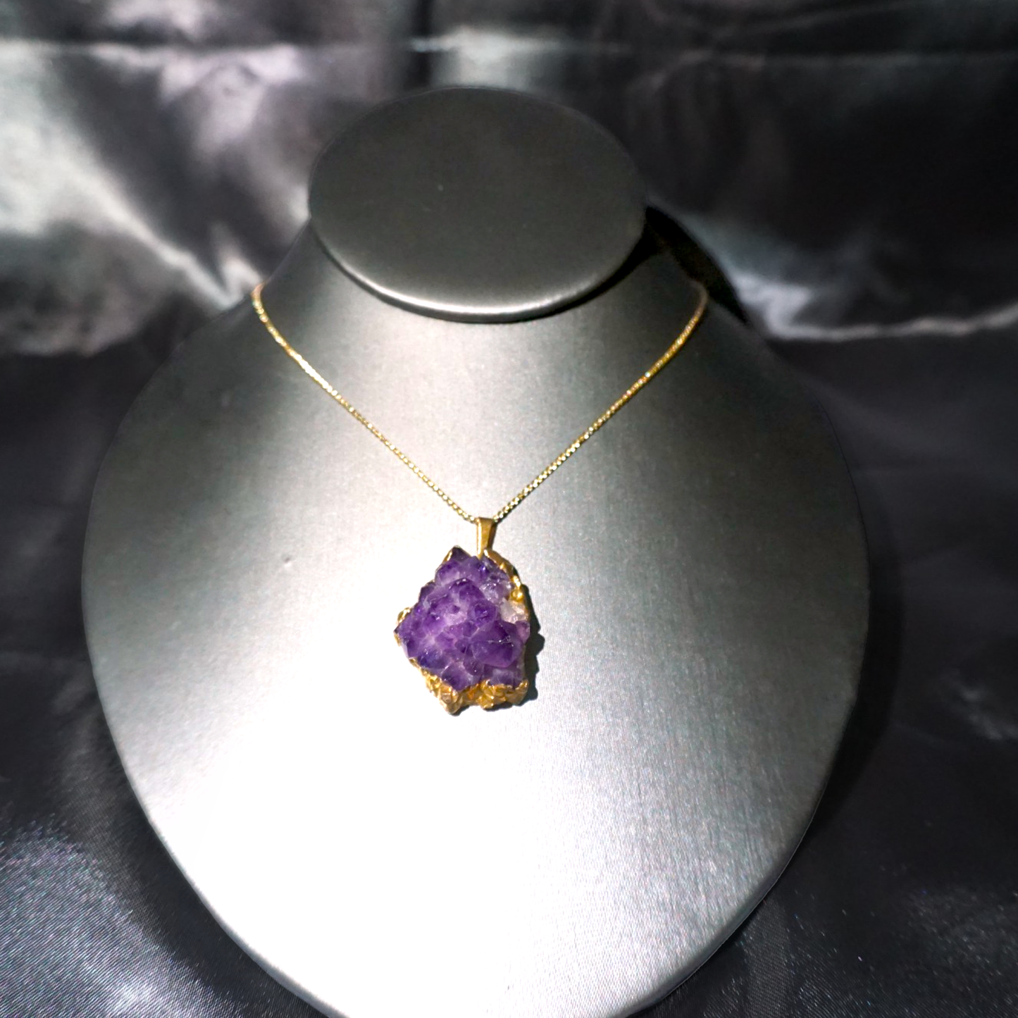 Amethyst Pendant Necklace